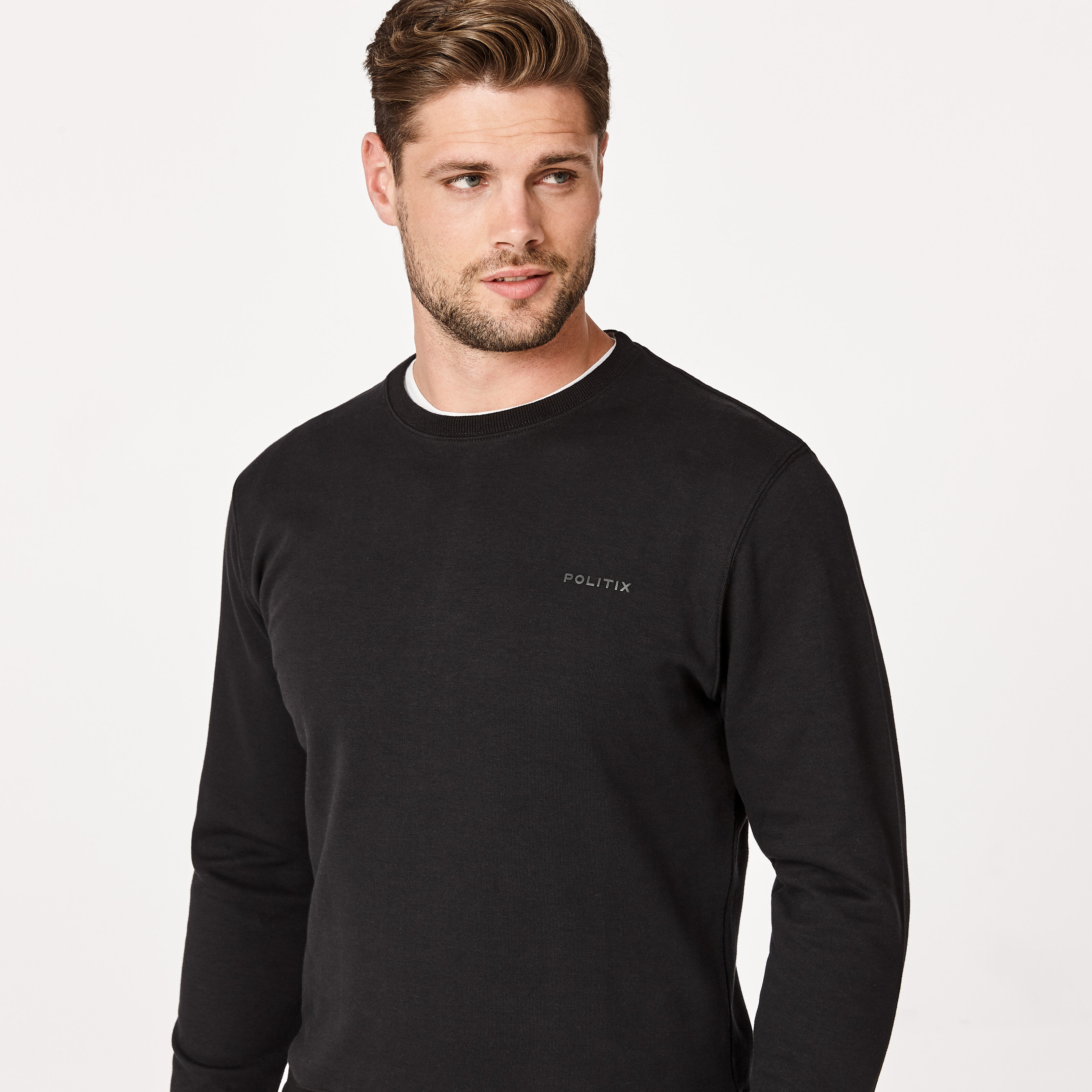 Black logo on sale jumper